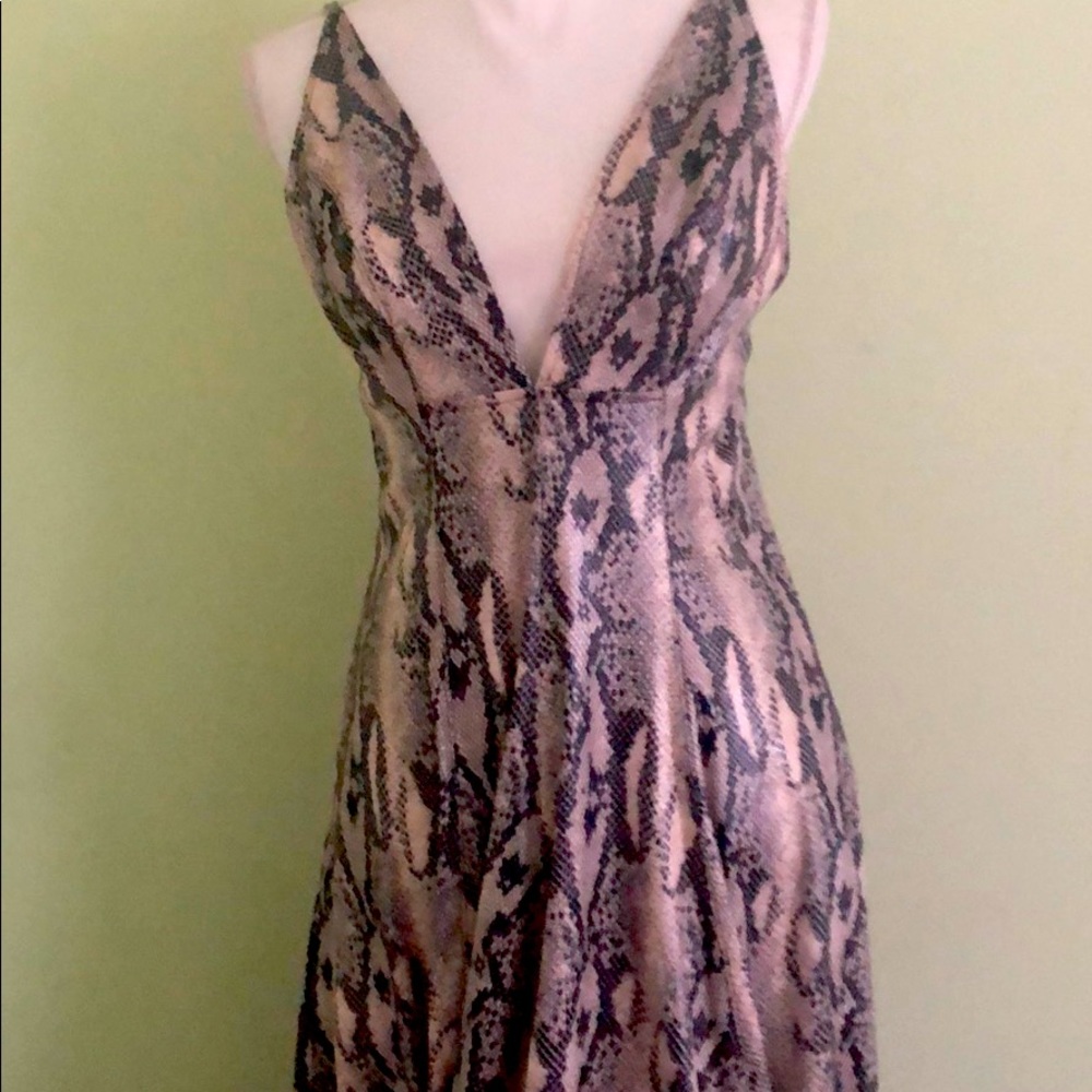 Jennifer Lopez Snake Dress M